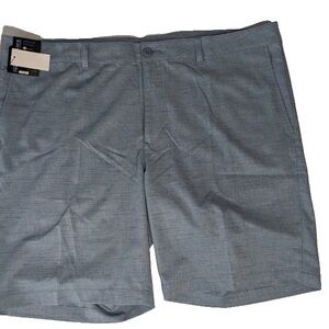 NEW Size 42 Mens Roundtree & Yorke Performance Chino Flat Shorts 9"I Blue